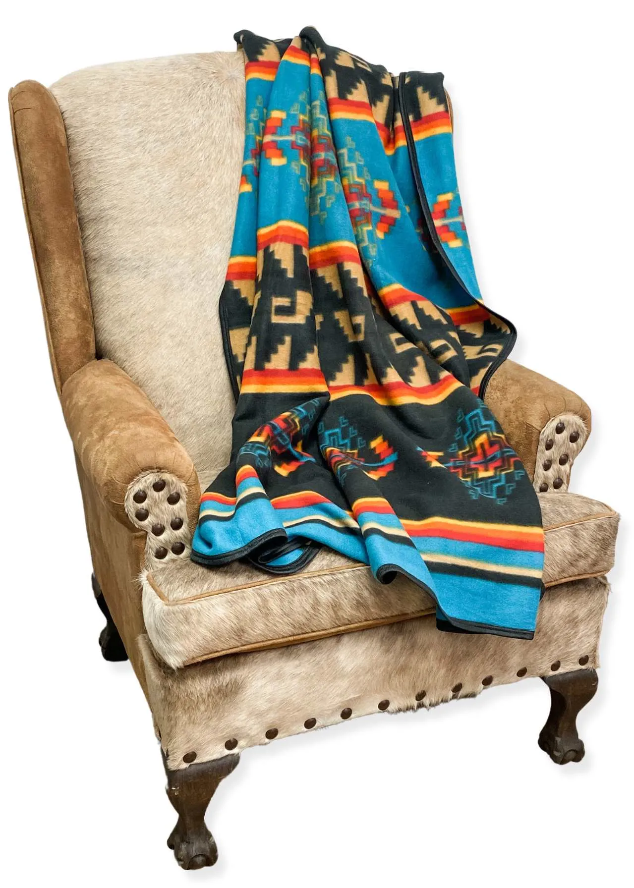 60" X 80" Fleece Lodge Blanket #10