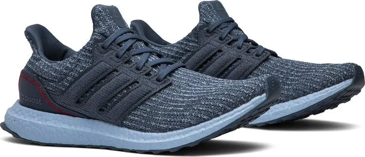 Adidas UltraBoost 4.0 'Glow Blue' sneakers, blue