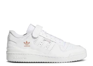 Adidas WMNS FORUM LOW 'WHITE ROSE GOLD METALLIC' sneakers, white