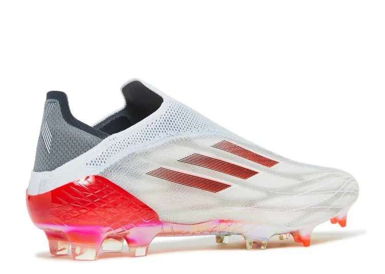 Adidas X SPEEDFLOW  FG 'WHITE SOLAR RED' sneakers, white
