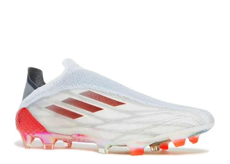 Adidas X SPEEDFLOW  FG 'WHITE SOLAR RED' sneakers, white