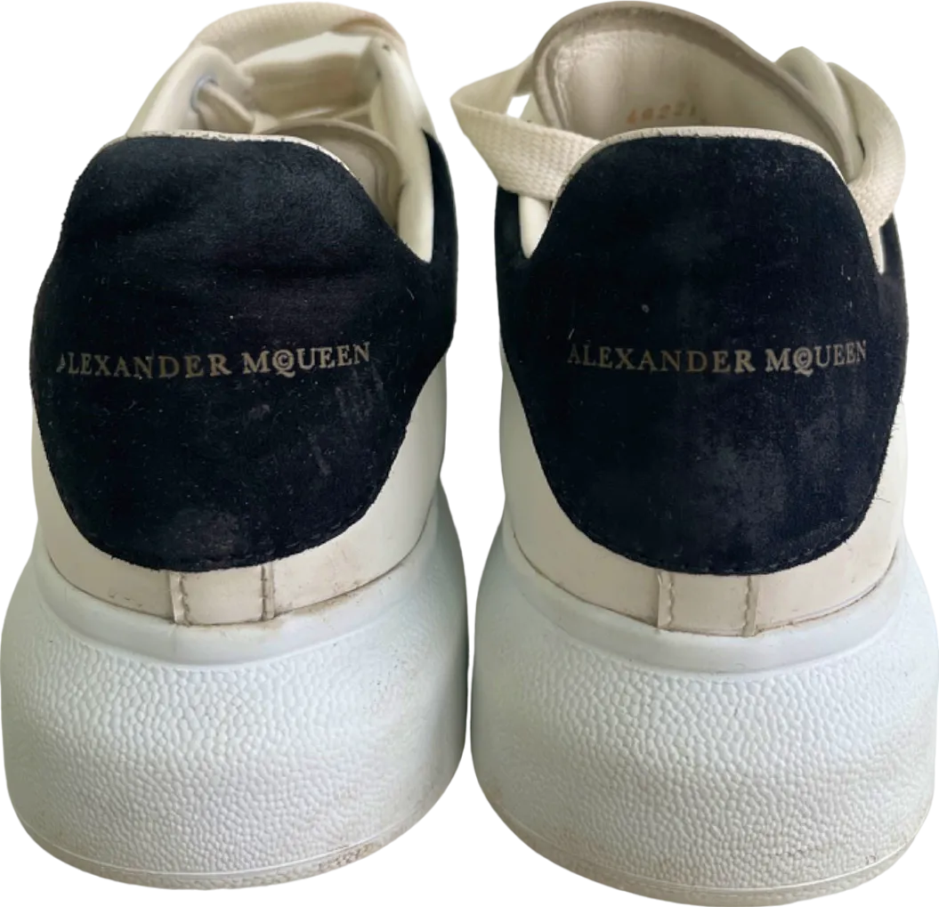 Alexander McQueen White/Black Oversized Sneakers EU 36 UK 3