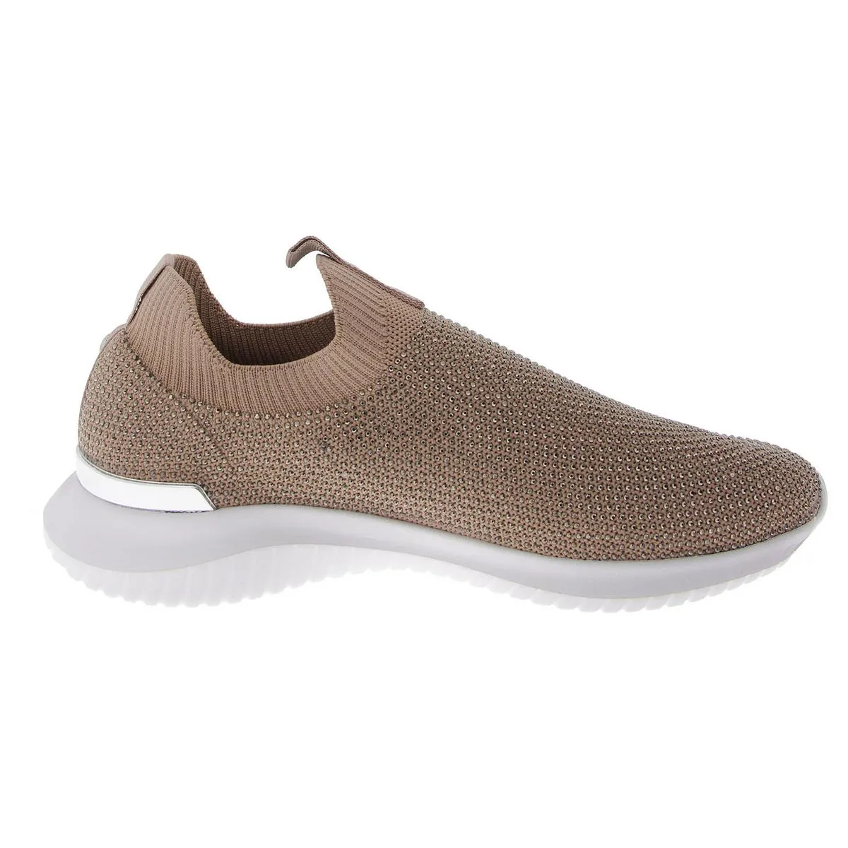 Anne Klein Womens Mylee Knit Laceess Casual And Fashion Sneakers