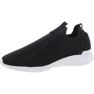 Anne Klein Womens Mylee Knit Laceess Casual And Fashion Sneakers