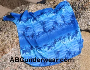 Blue Hawaiian Mini Pareo