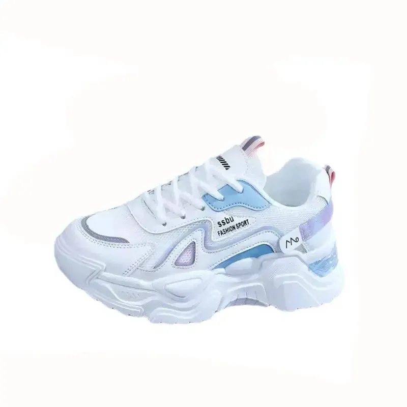 Chunky Platform Light Weight Lace Up Sneakers