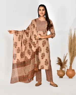 Cotton Jaipur Handblock pant set