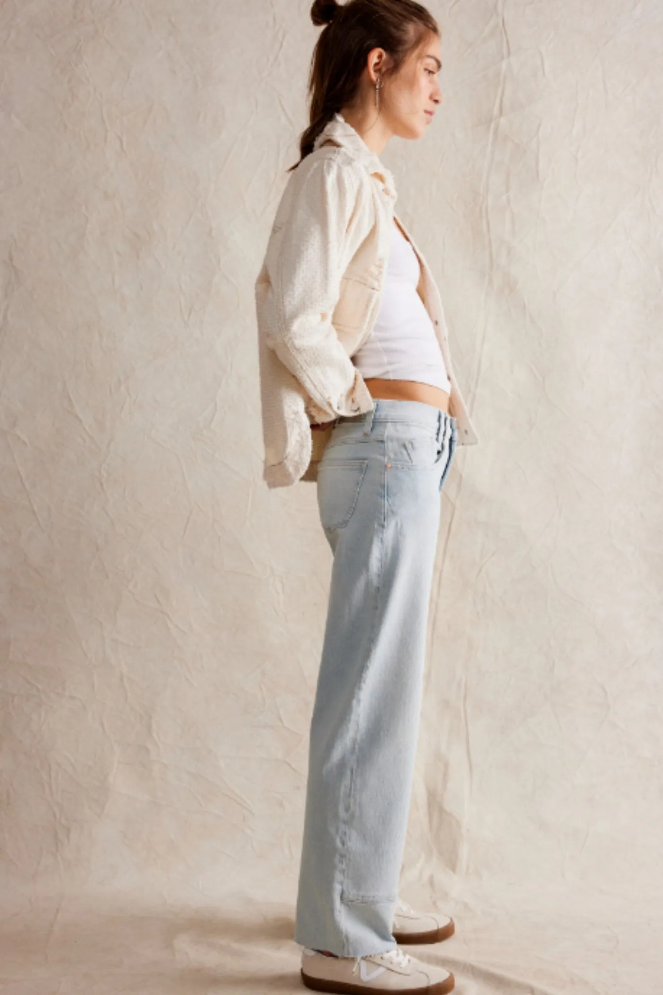 Free People: Risk taker mid rise straight