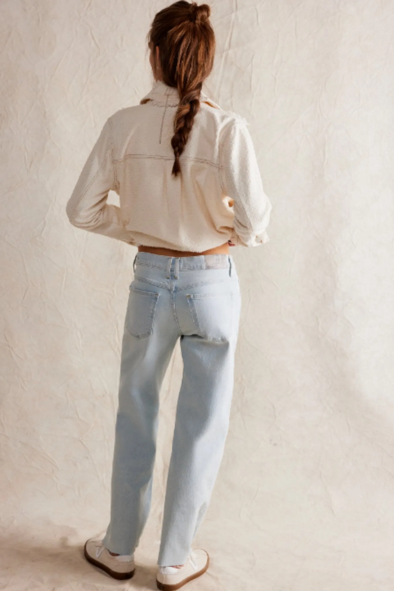 Free People: Risk taker mid rise straight