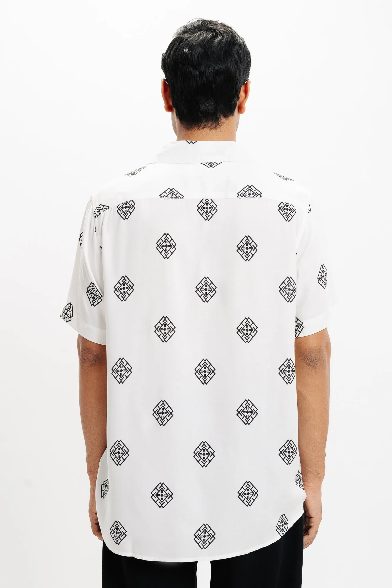 Geo Play Printed Men's Shirt