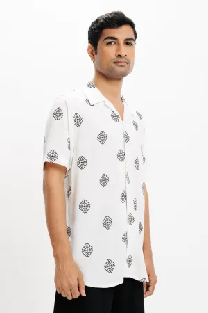 Geo Play Printed Men's Shirt