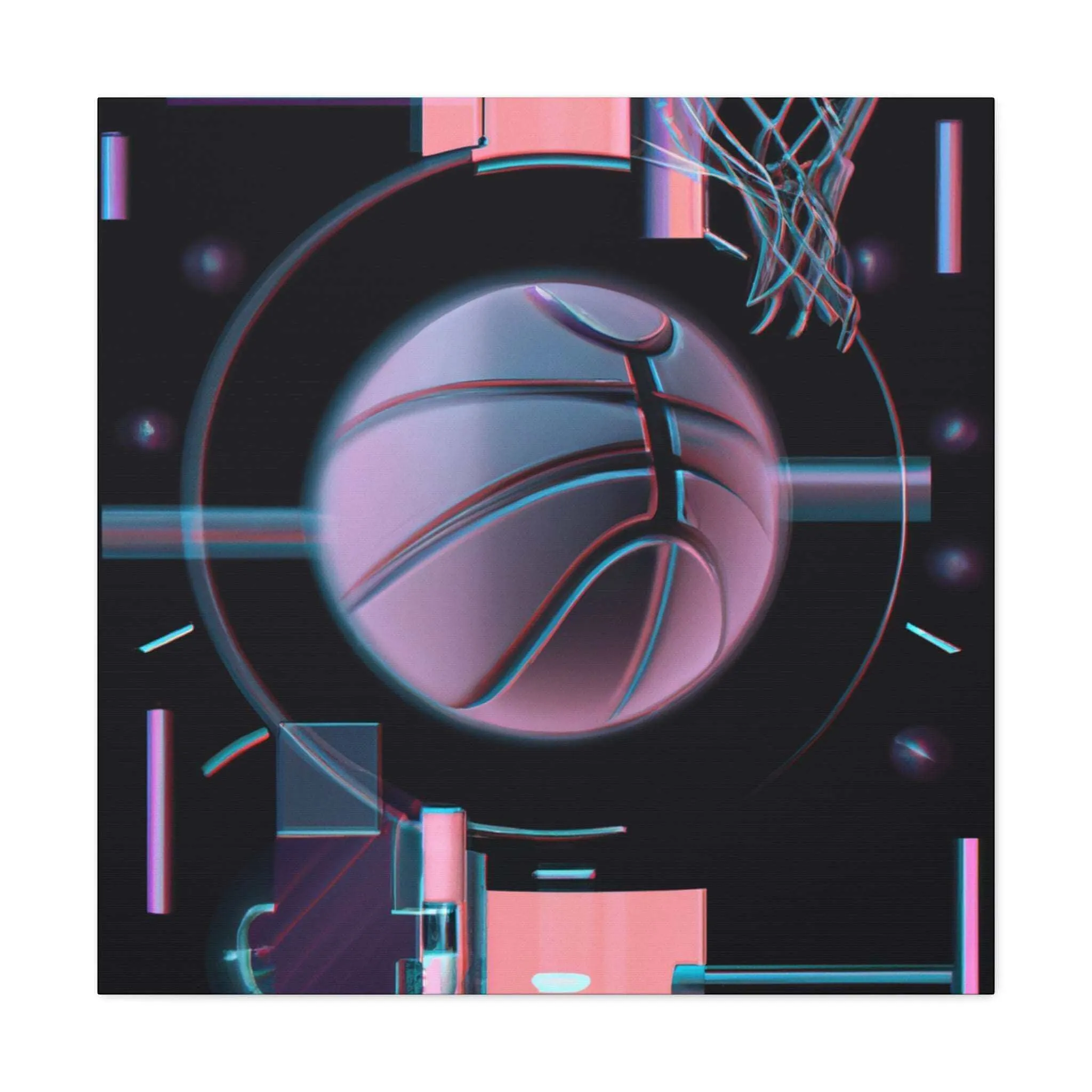Hoops: The Future of Basketball Canvas Print