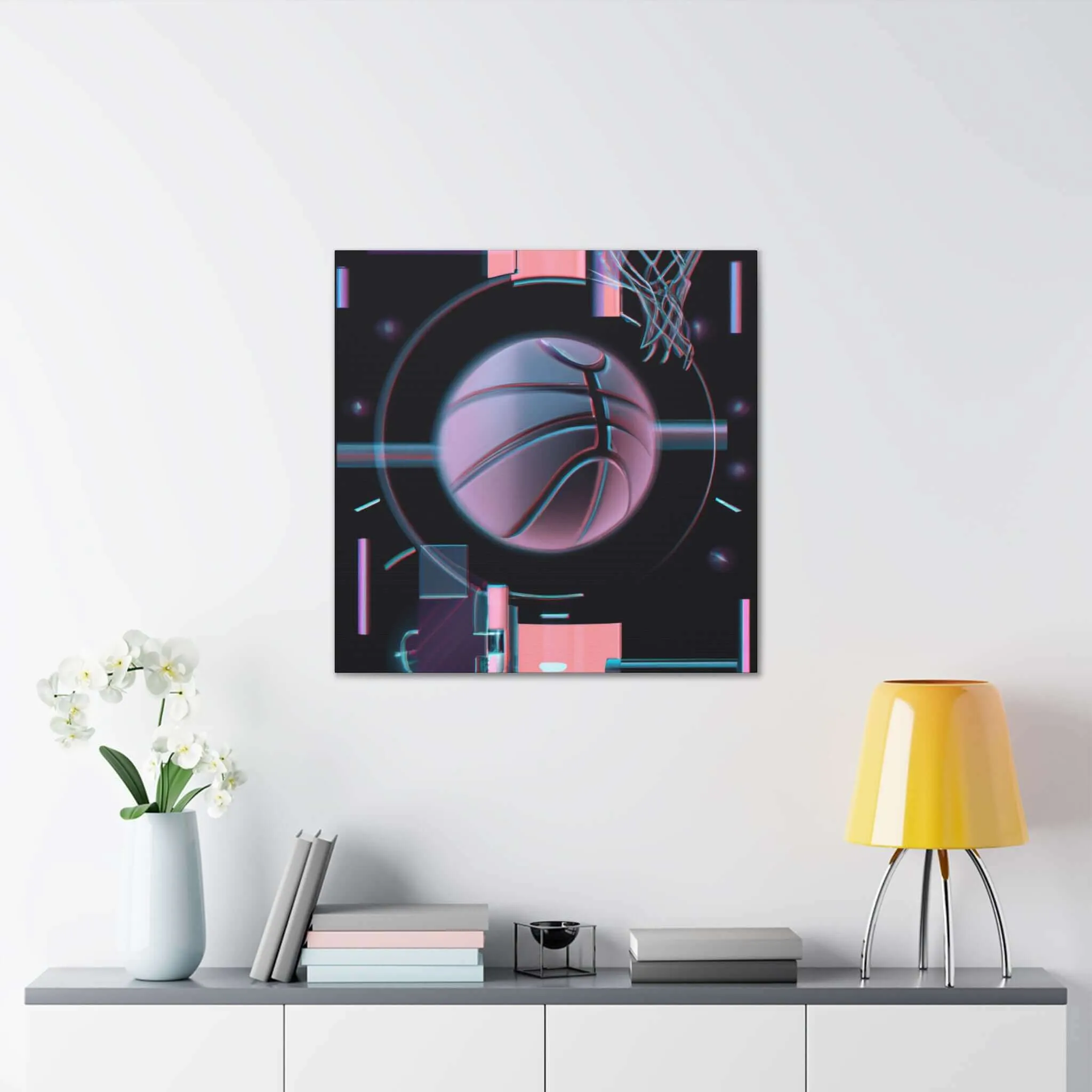 Hoops: The Future of Basketball Canvas Print