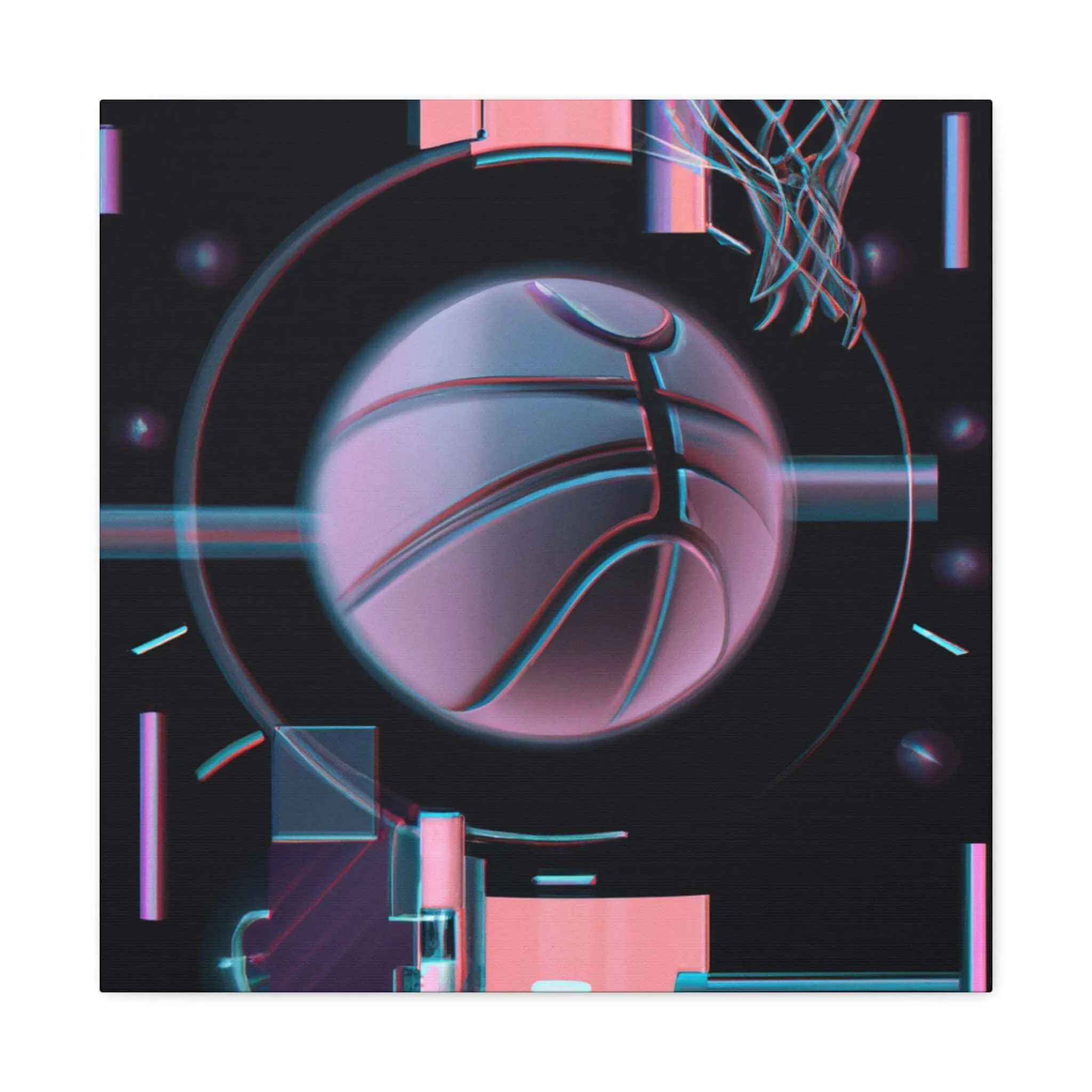 Hoops: The Future of Basketball Canvas Print