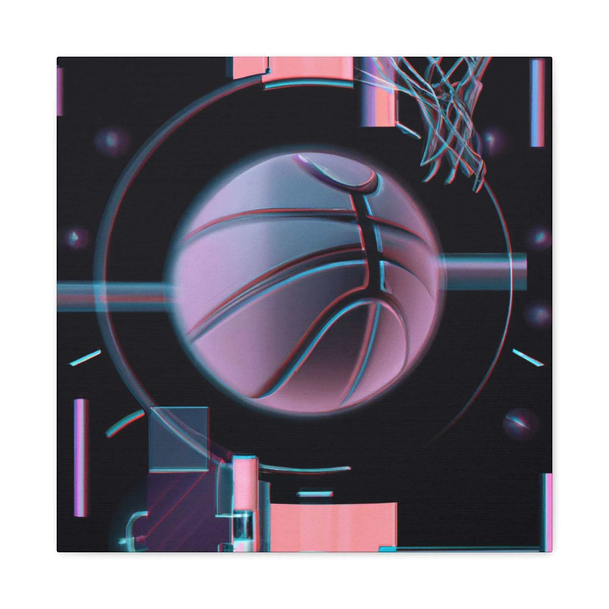 Hoops: The Future of Basketball Canvas Print