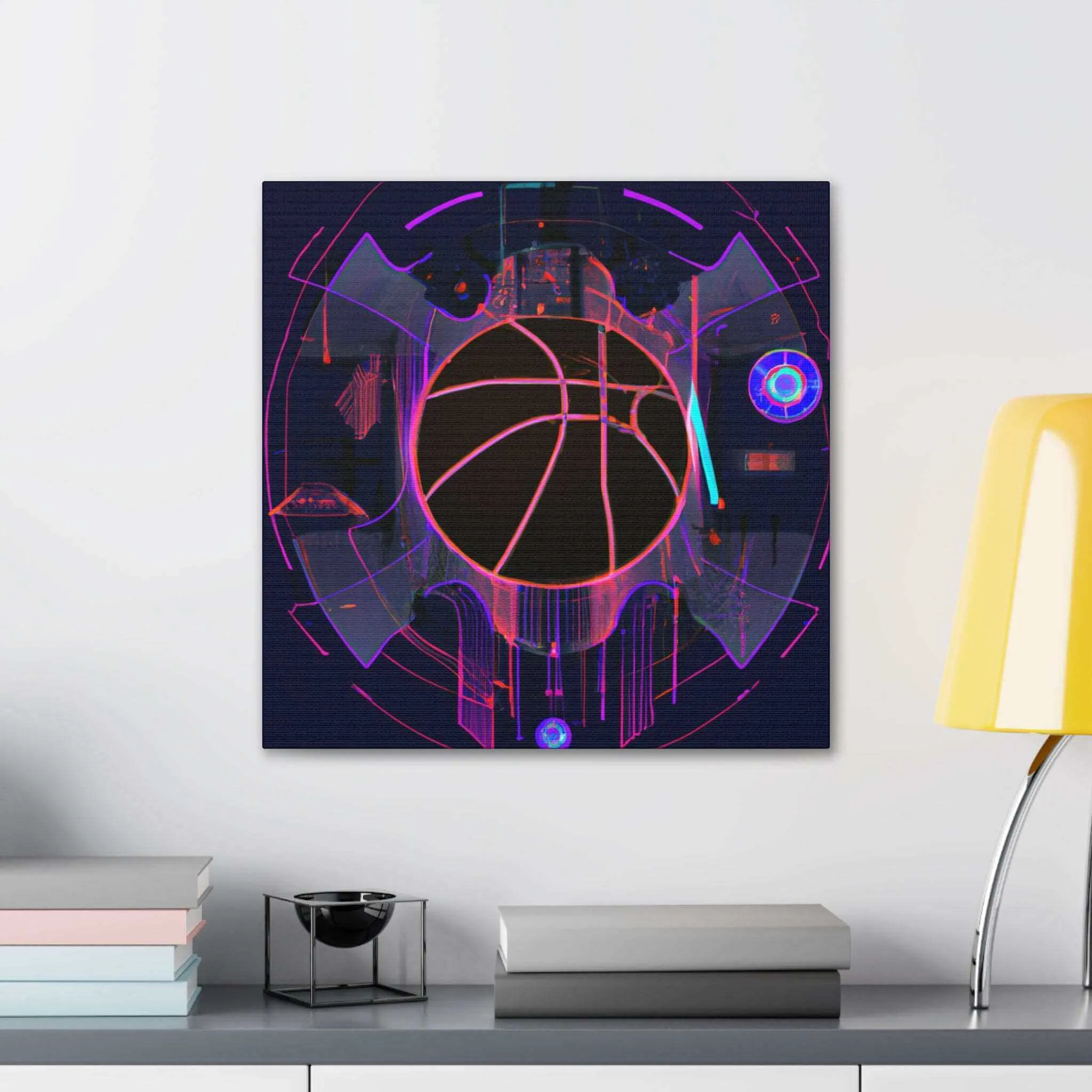 Hoops: The New Wave Canvas Print