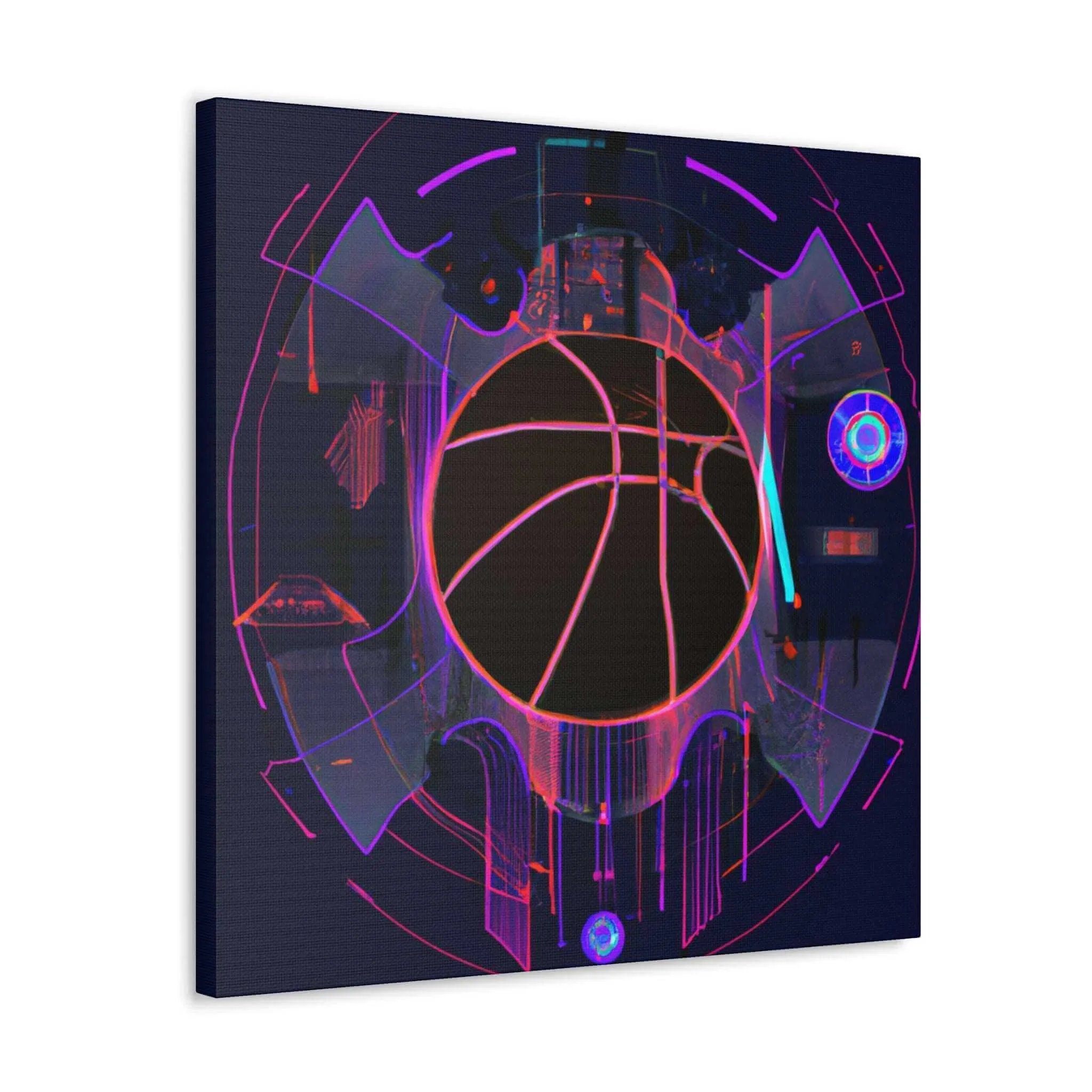 Hoops: The New Wave Canvas Print