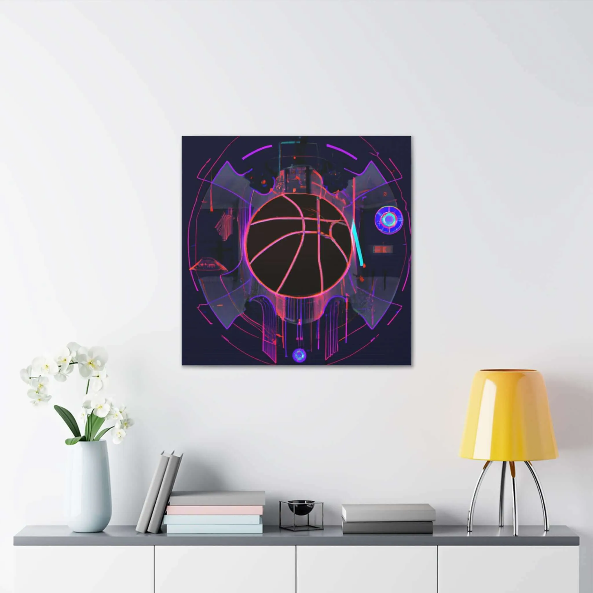 Hoops: The New Wave Canvas Print