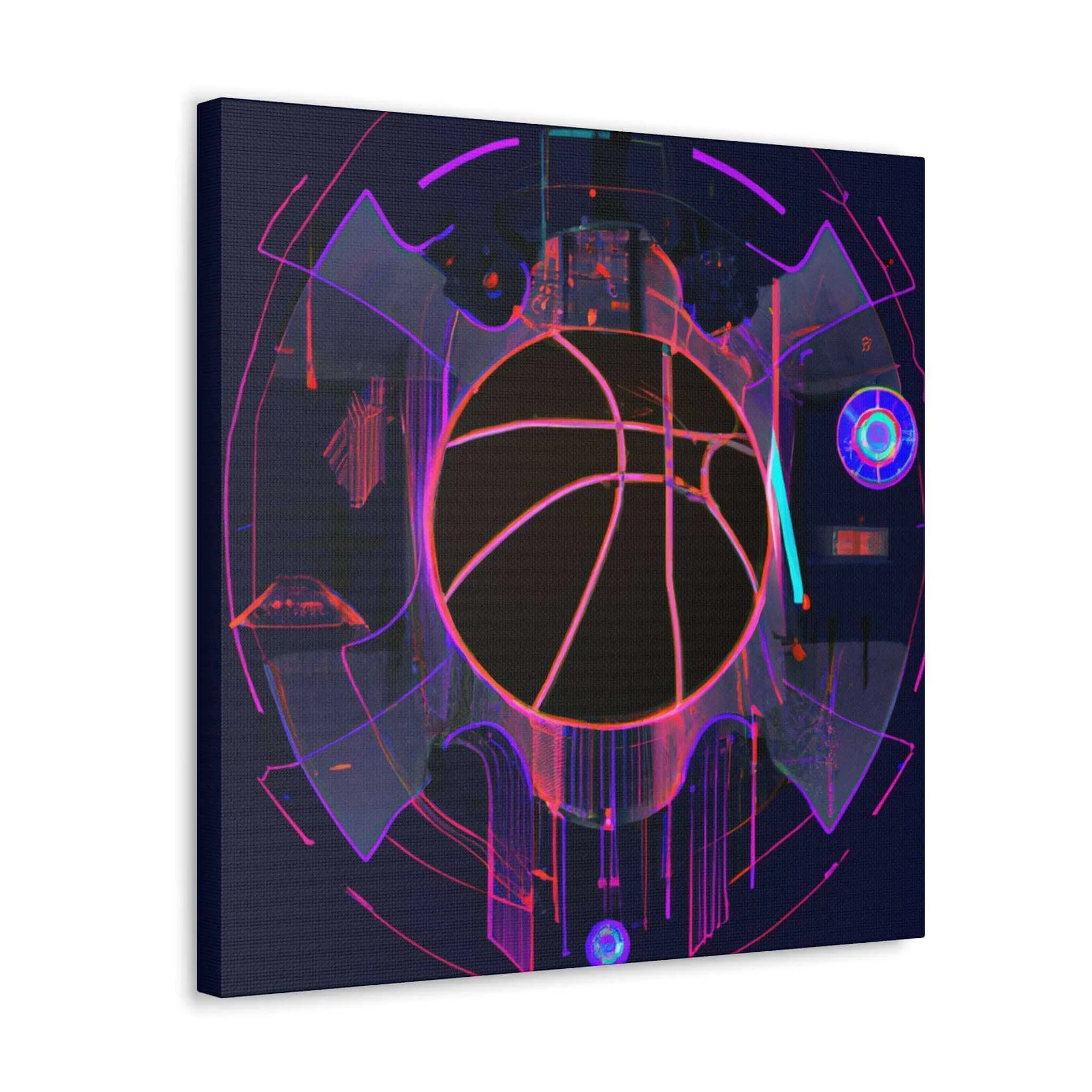 Hoops: The New Wave Canvas Print