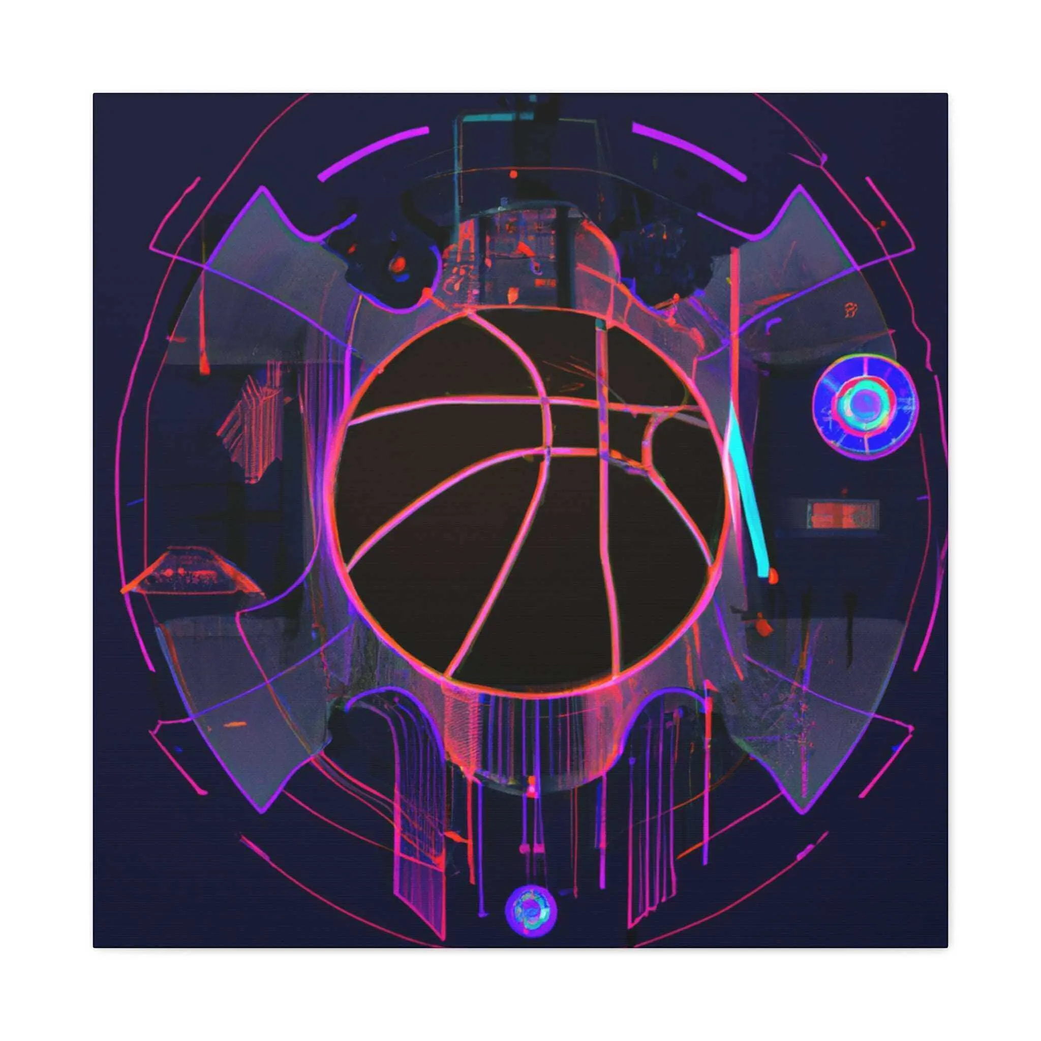Hoops: The New Wave Canvas Print