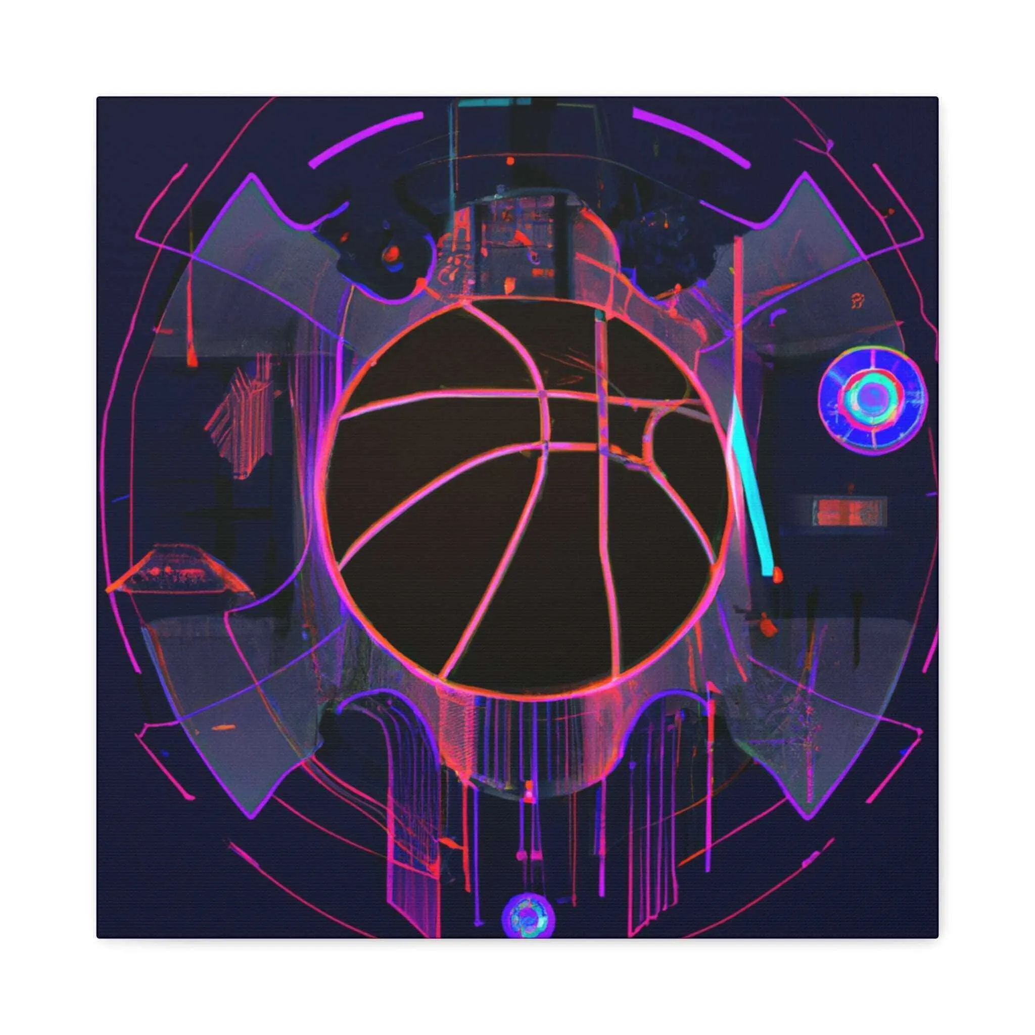 Hoops: The New Wave Canvas Print