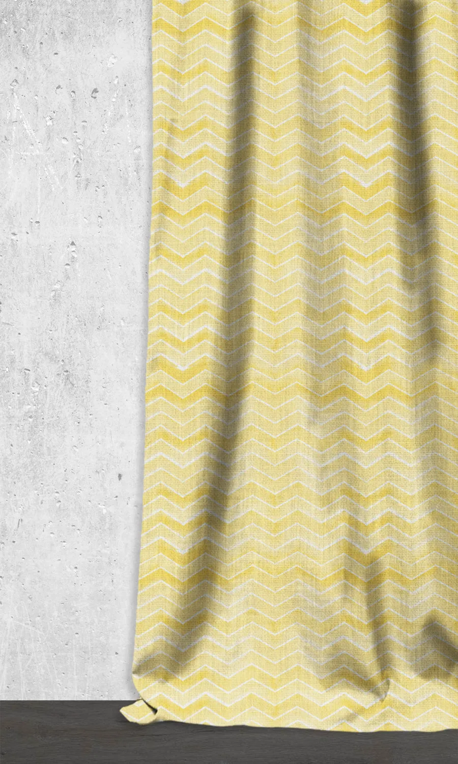 'Jasmine Honey' Chevron Print Shades (White/ Yellow)