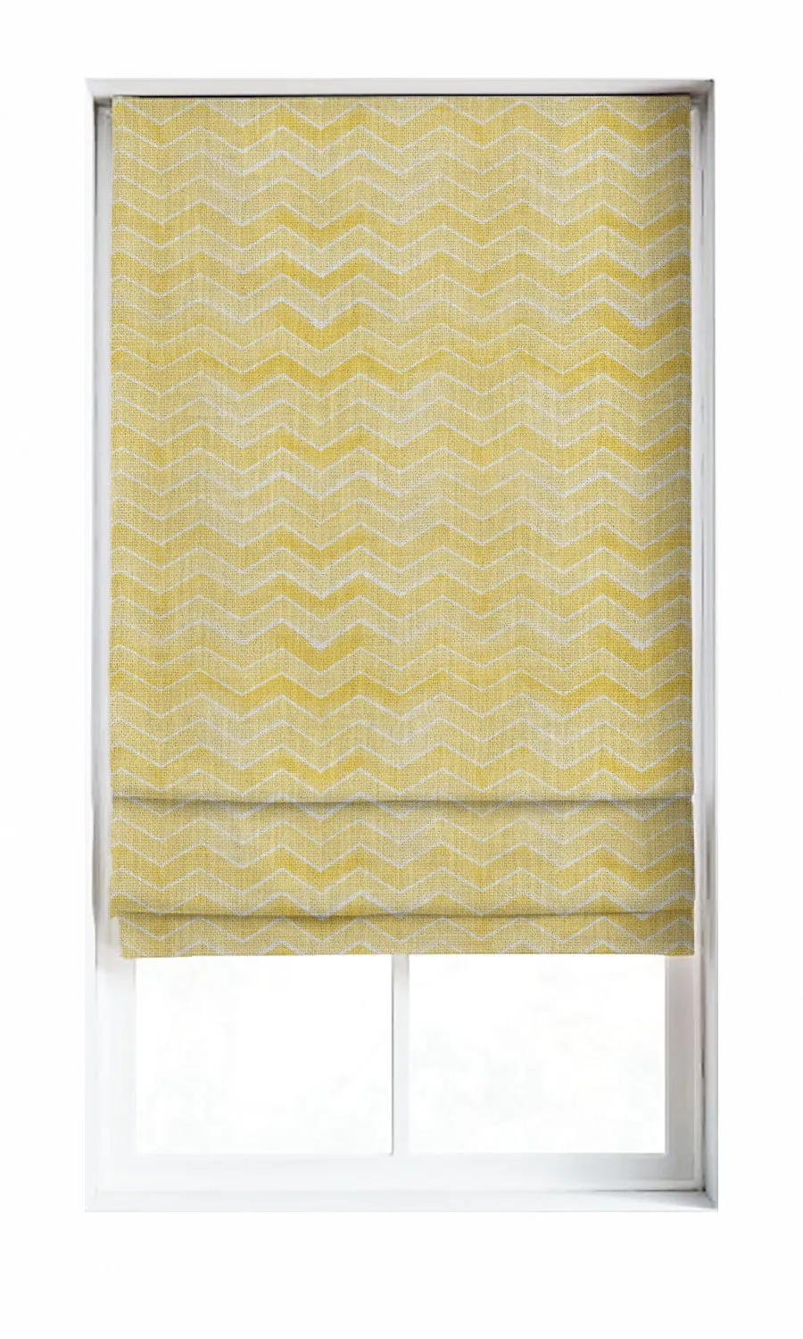 'Jasmine Honey' Chevron Print Shades (White/ Yellow)