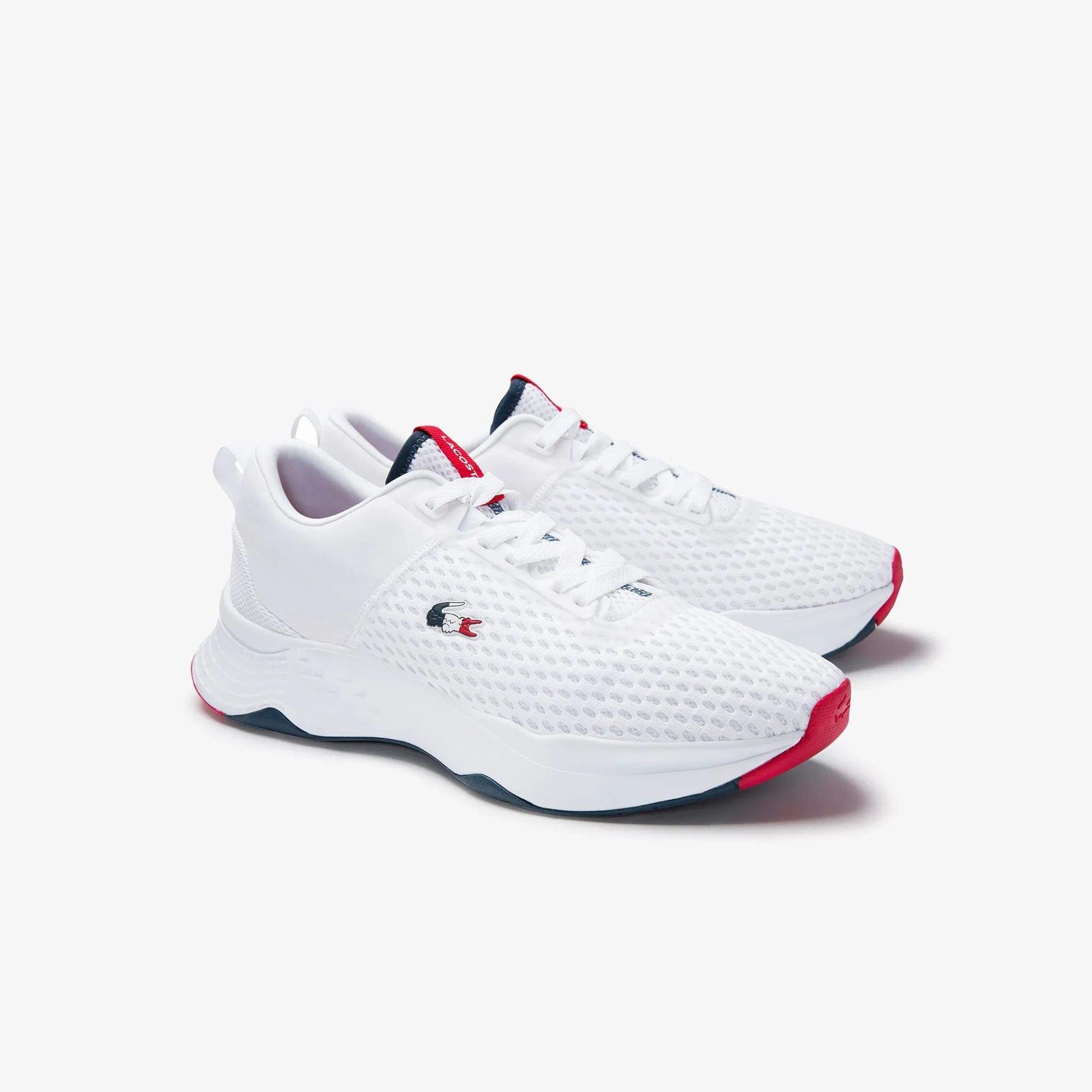 Lacoste Court-Drive 0120 3 Sma Sneakers - White/Navy/Red