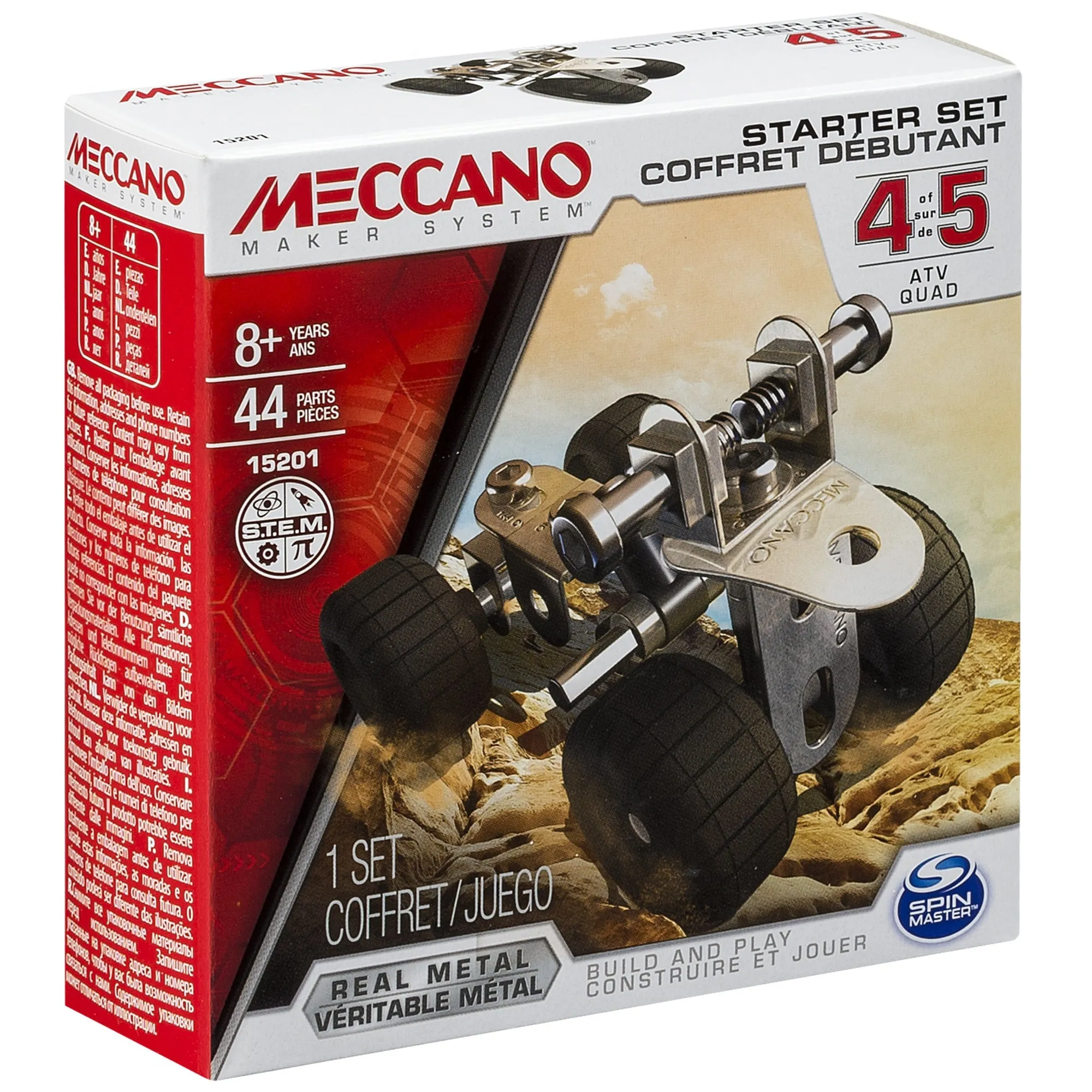 Meccano 1 Model Starter Set Assorted Styles