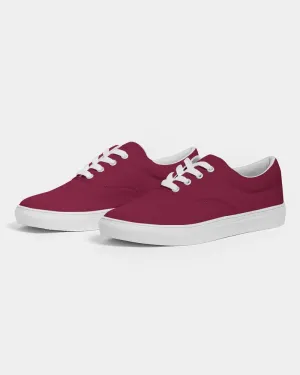 Medium Dark Pink Men's Canvas Sneakers | Men's | Medium Dark Pure Pink | C0M100Y50K60