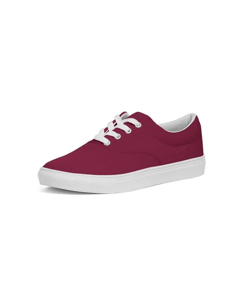 Medium Dark Pink Men's Canvas Sneakers | Men's | Medium Dark Pure Pink | C0M100Y50K60