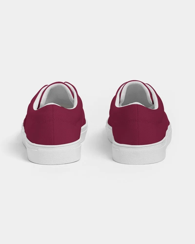 Medium Dark Pink Men's Canvas Sneakers | Men's | Medium Dark Pure Pink | C0M100Y50K60