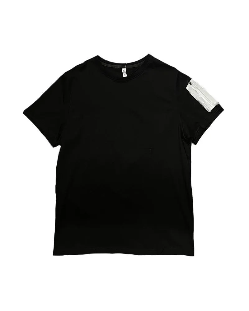 Mens Sleeve Pouch Black Tee