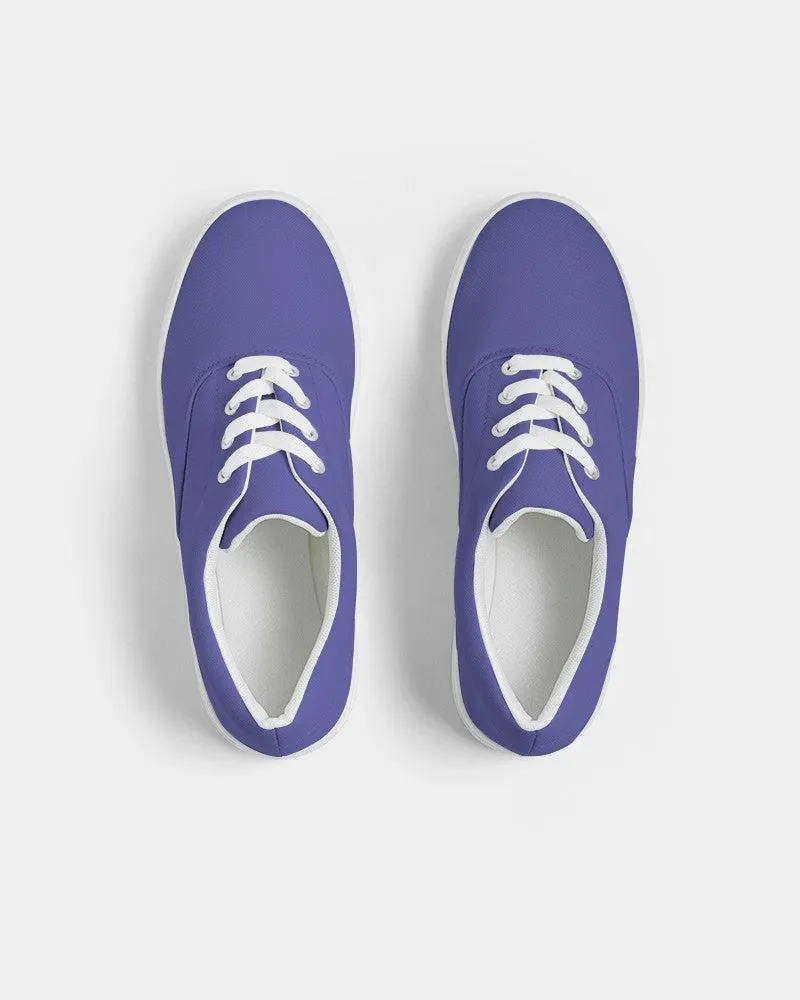 Midtone Blue Canvas Sneakers | Women's | C80M80Y0K0
