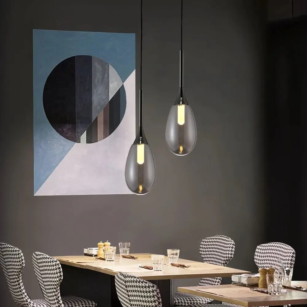 Modern Gold Glass Ball Light
