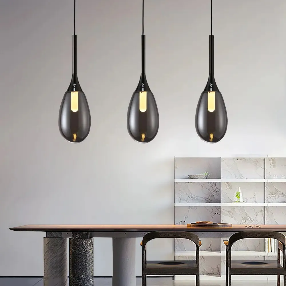 Modern Gold Glass Ball Light