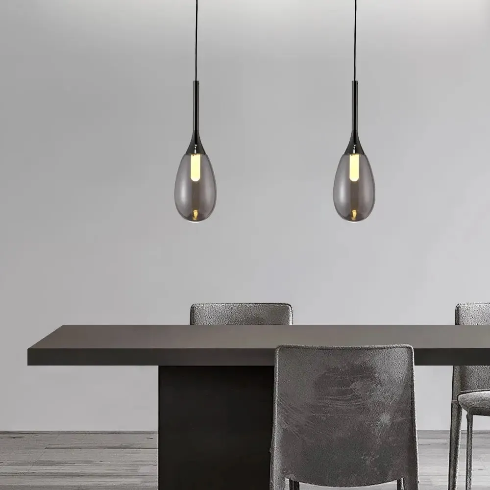 Modern Gold Glass Ball Light
