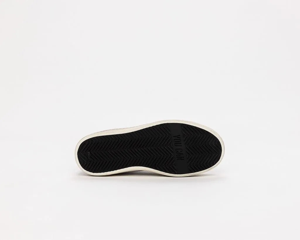 P448 JohnBS Metallic Low Top Sneakers