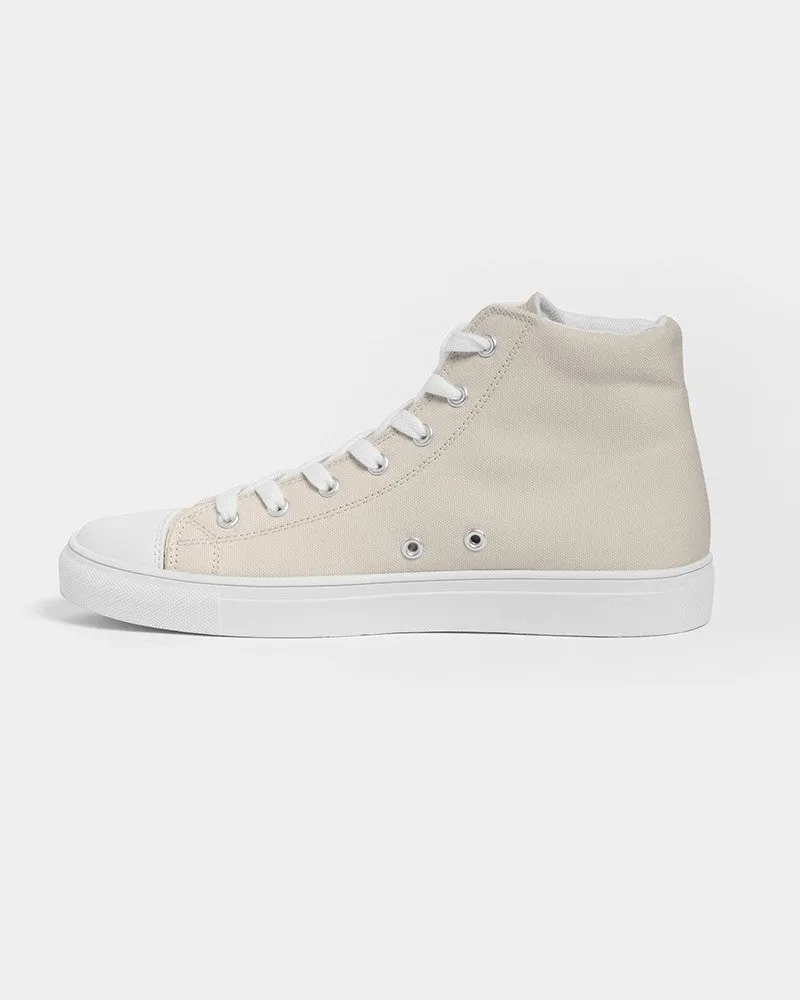 Pale Orange Men's High-top Canvas Sneakers | Men's | Bright Pale Orange | C0M5Y10K0