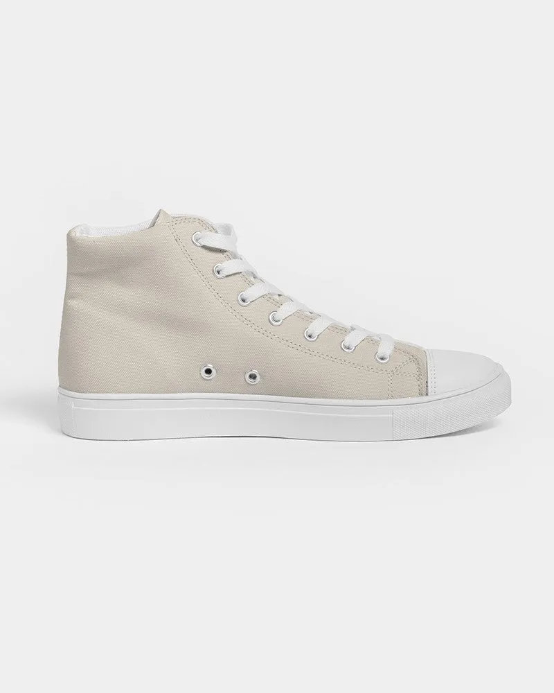 Pale Orange Men's High-top Canvas Sneakers | Men's | Bright Pale Orange | C0M5Y10K0