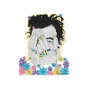 SAGO Harry Styles Floral Sticker