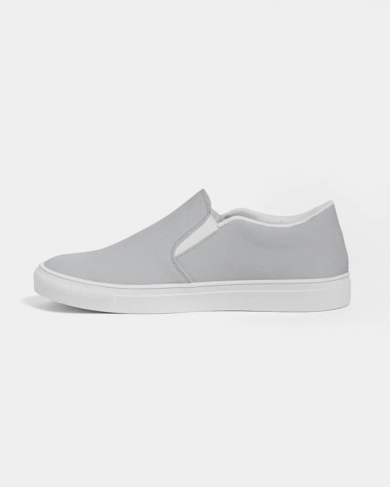 Shaded Pale Gray Slip-On Canvas Sneakers | Men's | C0M0Y0K30