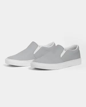 Shaded Pale Gray Slip-On Canvas Sneakers | Men's | C0M0Y0K30