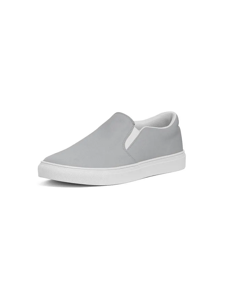 Shaded Pale Gray Slip-On Canvas Sneakers | Men's | C0M0Y0K30