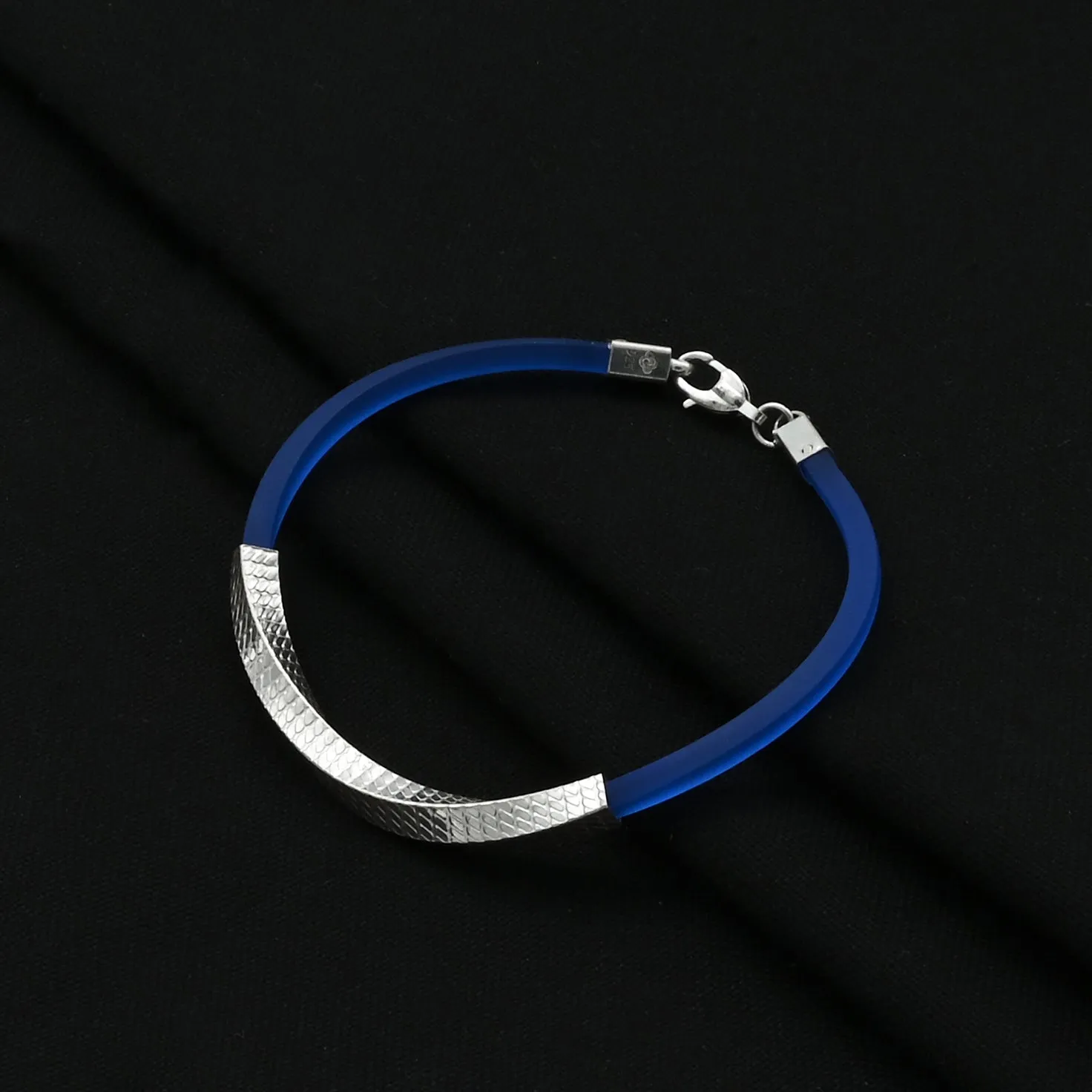 Silver Gorgeous Ranny Blue Bracelet