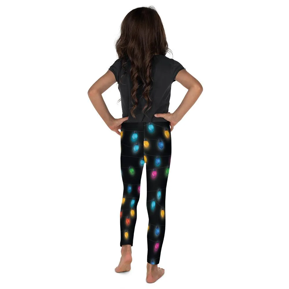 Small Christmas Lights Kid's Leggings