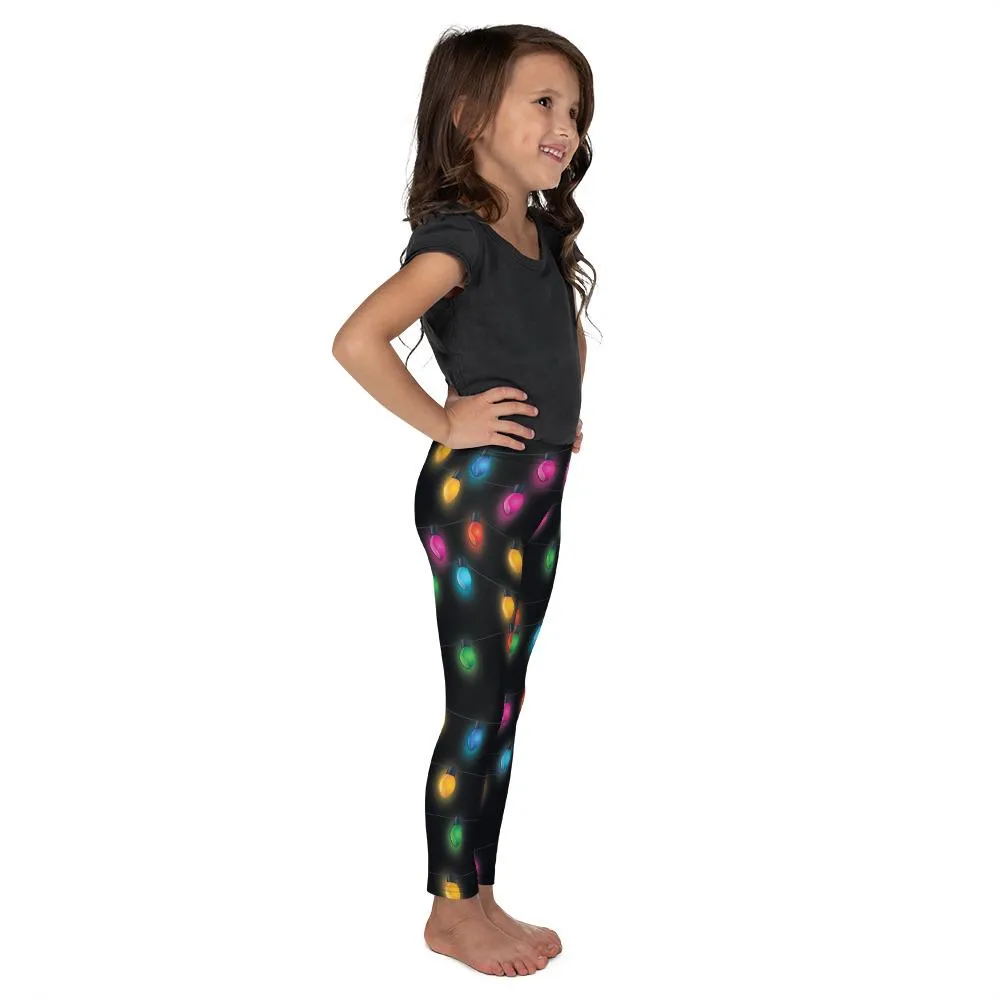 Small Christmas Lights Kid's Leggings