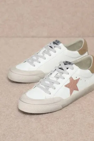 Star Embellished Low Top Sneakers