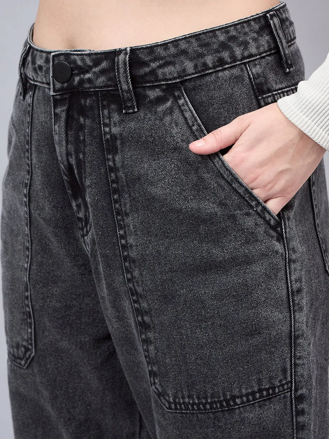 Style Quotient Women Relaxed Fit High Rise Cargos