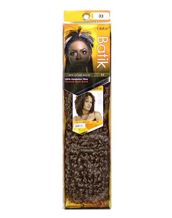 Synthetic Batik Joy Curl Wvg 12”